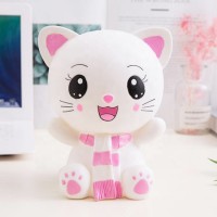 Custom Desgin Mini Cute Cat Plastic Vinyl Piggy Bank Money Box for Coin