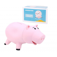 OEM animal money box Cute Pink Pig Money Box Plastic Piggy Bank for Kid's Birthday Gift with Box