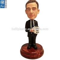 Custom 7inch toy action figure bobble head,OEM big head plastic toy action figure bobble head,Make your own personal bobble head