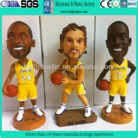 pvc toy factory make custom design sport player basketball bobblehead toys