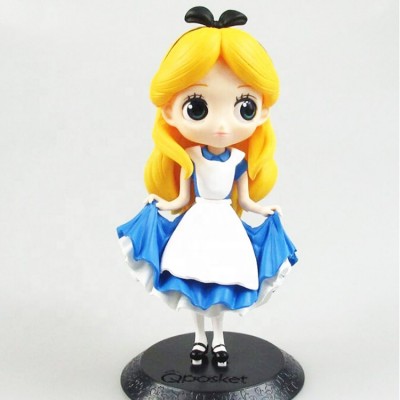 OEM Design Custom Plastic Flexible Figure Toy Factory , 3D Cartoon Girl PVC Figure Toy